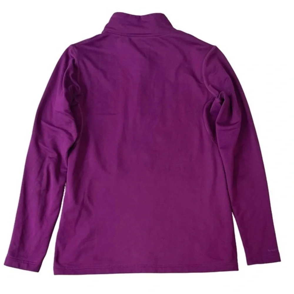 Nike Fit Dry Quarter Zip Fleece Pullover Purple Girls‎ Size L